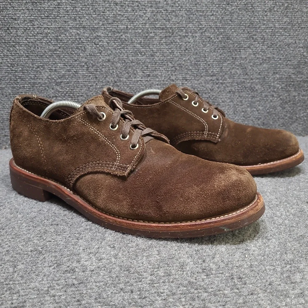CHIPPEWA CHOCOLATE MOSS SUEDE 1901M75 Men's US 11.5D USA made